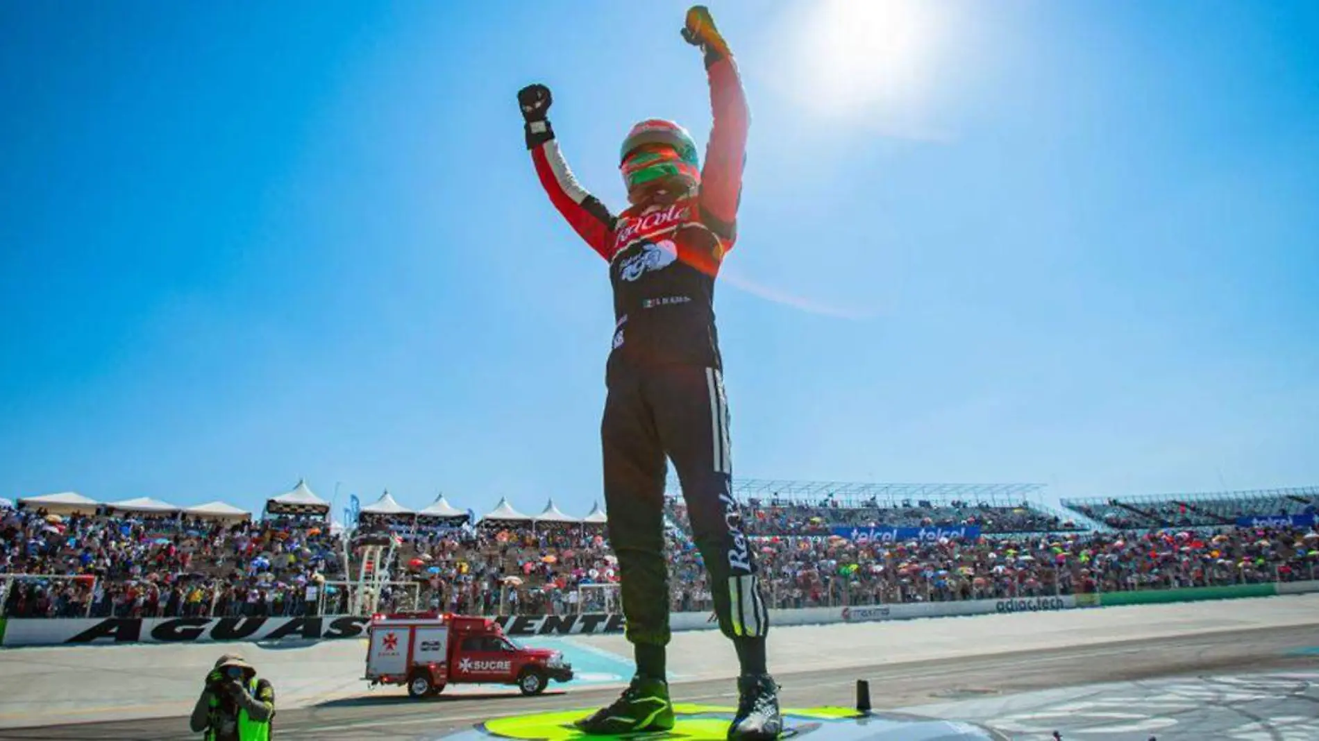 Salvador de Alba ya sabe qué es ganar la NASCAR México Series en Puebla